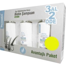 Dermoskin Biotin Şampuan 200 ml Erkekler İçin Saç Dökülmesine Karşı Dökülme Karşıtı Etki