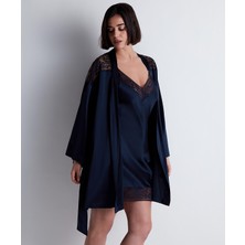 Aubade Midnight Whisper Kimono Blue