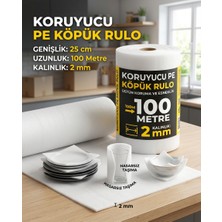 Dalpak Ambalaj 25 cm x 100 Metre (2 Mm) Koruyucu Pe Köpük Rulo - Ambalaj ve Taşınma Köpüğü