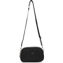 Sannora Bags Kadın Omuz ve Çapraz Askılı Çanta Yumuşak Dokulu 3 Bölmeli Günlük Şık Kol Çantası