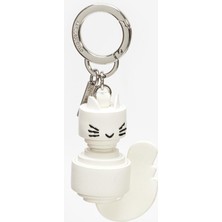 Karl Lagerfeld Women's Keychain White