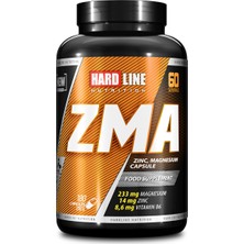 Hardline Nutrition ZMA 180 Kapsül - (Magnezyum Sitrat, Çinko )
