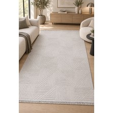 Ally Carpet Sedona Peren Gri Özel Ölçü Salon Oturma Odası Koridor Halısı Robot Süpürge Uyumlu Kolay Temizlenebil