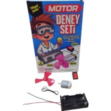 Pratik Ev Misyon Motor Deney Çalışma Seti 5 Parça D.m