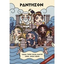 Sakin Kitap Pantheon - Helen Tanrılarını Boyayarak Öğreniyorum