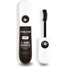 Amour Amour Lash Magnifier 4'ü 1 Arada Suya Dayanıklı Maskara (12 Ml) – Kirpik Çoğaltıcı, Uzatıcı, Hacim & Lifting Etkili