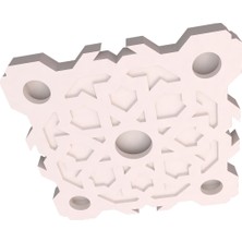 Motifpiyer Hazır Spotlu Tavan Paneli Matrix Serisi-Modern LED Uyumlu Tavan Göbeği/vira