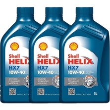 Shell Helix Hx7 10W-40 Motor Yağı 1l 3'lü