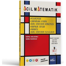 TeknoKapsül Acil Yayınları Acil Matematik Polinomlar Çarpanlara Ayırma 2. Dereceden Denklemler Karmaşık Sayılar