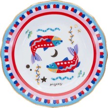 Baci Milano Zodiac Vibe Cake Plate Pisces 16 cm