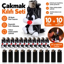 Revastore 3D 🔥 Çakmak – Tekrar Doldurulabilir Pratik Kullanım 10 Adet