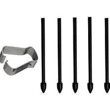 Pratik Ev 5x S-Pen Yedek Uç Samsung Galaxy Tab S7 Fe/tab S7; Tab S7+ Plus/galaxy Tab S8; Tab S8+ Plus/tab S8 Ultra Için Dokunmatik Stylus S Pen Uçlar Nibs Alet Seti Yeniden Dolum - Siyah