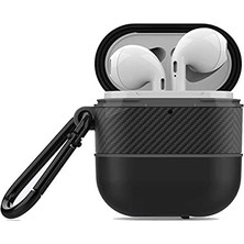 Pratik Ev Apple Airpods ile Uyumlu Airbag 16 Kılıf Siyah