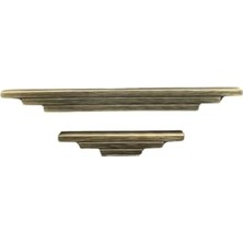 Pratik Ev System 9429 Modern Çizgili Kulp Çok Renkli, 160 Mm, Antik Renk
