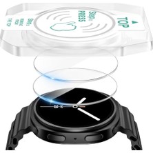 Pratik Ev Huawei Watch Gt6, Gt5, Gt4 46 mm ve Pro 46 mm Için Cam Ekran Koruyucu, Kolay Uygulama Aparatlı