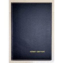 Pratik Ev 100 Yaprak Nöbet Defteri (200 Sayfa - 23X32 Cm), Sunideri Sert Kapak Lüks Ciltli, Öğretmen Ders Takip, Devamsızlık ve Denetim Çizelgeli, Okullar & Dershaneler Için Idari Kayıt Defteri