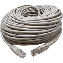 Pratik Ev 20MT 20 Metre +Tv Plus Fiber Adsl Modem Bilgisayar Arası Ethernet Internet Kablosu Ağ Network