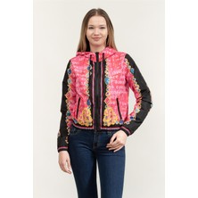 Versace Jeans Couture 76HASD01CQ05S Heart Pl Jacket Pink