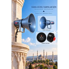 Sammi NSU-75H Hornlu Cami Ünit Ezan Minare Hoparlörü 75 Watt 16 Ohm