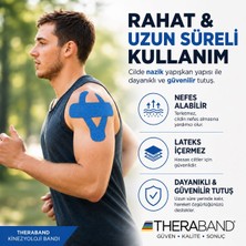 Thera-Band Theraband Orijinal Kinezyoloji Bandı&ağrı Bandı Abd'de Tasarlanıp Üretilmiştir