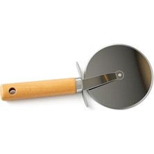 Pratik Ev Bambu Saplı Pizza Dilimleyici, Velor Home.