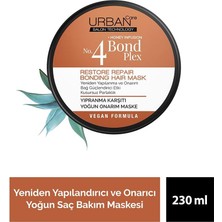 Store No: 4 Bond Plex Yıpranma Karşıtı Yoğun Saç Bakım Maskesi 230 Ml- Vegan