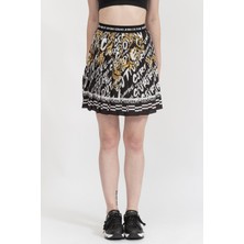 Versace Jeans Couture Placed Women's Skirt Black