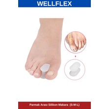 Medikalcim Parmak Arası Silikon Makara Small (Küçük) 1 Çift