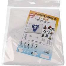 Pratik Ev Arçelik S 6255 C Uyumlu Bez Elektrikli Süpürge Toz Torbası, 20 Adet