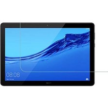Pratik Ev Huawei Mediapad T5 10 10.1 Inç ile Uyumlu Ekran Koruyucu 9h Temperli Kırılmaz Esnek Nano Cam; Çizilmeye ve Darbeye Dayanıklı Koruma, Hd Şeffaf