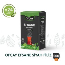 Ofçay Efsane Siyah Filiz Dökme Siyah Çay 500 g-24'lü Koli