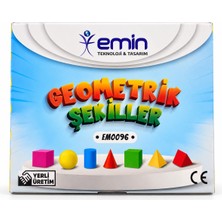 Belirtilmemiş Geometrik Cisimler / Küçük Boy / Yükseklik 10 cm