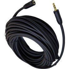 Keepro Stereo 3.5 mm Kulaklık Uzatma Kablosu Dişi Erkek Aux Uzatma Kablosu 20M