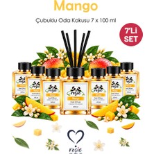 Rosie Mango 7'li Çubuklu Oda Kokusu Seti 7 x 100 ml – Canlı ve Tropikal Koku