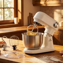Emsan Bella Gusto Pro Stand Mixer Cream 1500W
