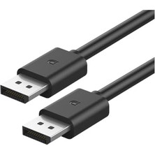 Pratik Ev Dp2 Displayport Erkek-Erkek Kablo 4K 60Hz, 1.2 V, 1.8m