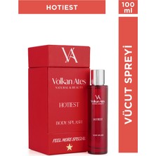 Volkan Ates Natural & Beauty Hotiest Vücut Spreyi Cam Şişe 100 ml