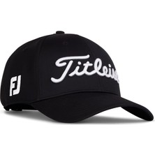 Titleist Tour Performans Golf Şapkası TH22ATPN2-01 Siyah/beyaz