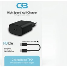 UCG Iphone 15 16 - 15 16 Pro - 15 16 Plus - 15 16 Pro Max -16E Uyumlu 25W Typec Çoklu Hızlı Şarj Aleti Samsung, Xiaomi, Oppo