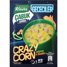 Pratik Ev Gececiler Crazy Corn Çabuk Çorba, 18G