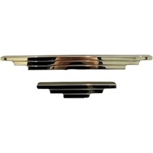Pratik Ev 9429 Modern Çizgili Kulp Çok Renkli, 160 Mm, Gold Renk