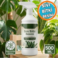 Pratik Ev Sıvı Bitki Besini, Hobi ve Süs Bitkileri Için, 500 ml Bitki Vitamini