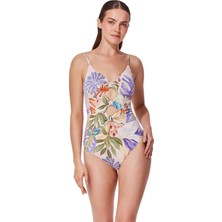 Gottex V-Neck Tank S/c Women's Swimsuit Multicolor