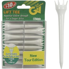 Tabata Golf Vitalshot 78MM 8'li Tee Long Beyaz