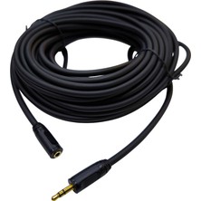 Keepro 3.5mm Stereo Dişi Erkek Aux Kulaklık Uzatma Kablosu 15M