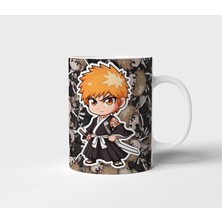 Ichigo Kurosaki Bleach Anime Tasarım Kupa - Hediyelik Kupa - Baskılı Kupa