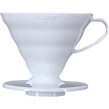 Odea Tr V60 02 Dripper (Beyaz Plastik)