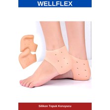 Medikalcim Silikon Topuk Çorabı Bedensiz 1 Çift