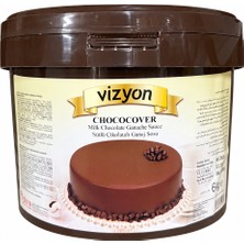 Vizyon Chococover Sütlü Çikolatalı Ganaj Sosu 6 kg