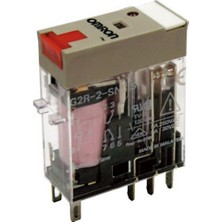 Omron G2R-2-SNI-230VAC Omron 2 Kontak Snı Serisi 220VAC Röle